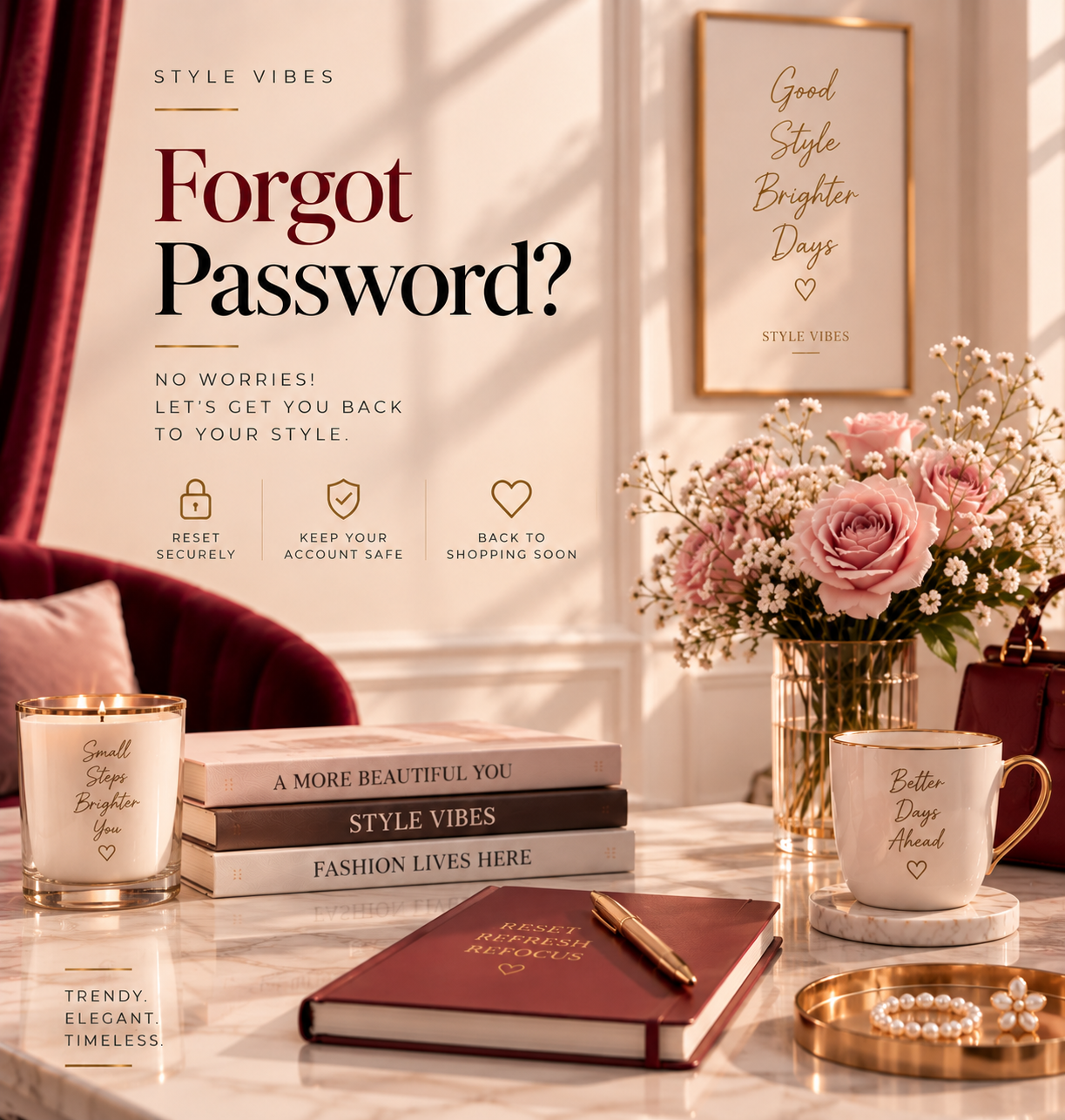 Forgot Password Page Image